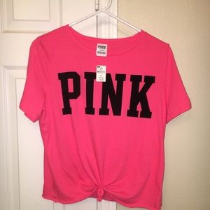 Pink - Victoria’s Secret crop shirt